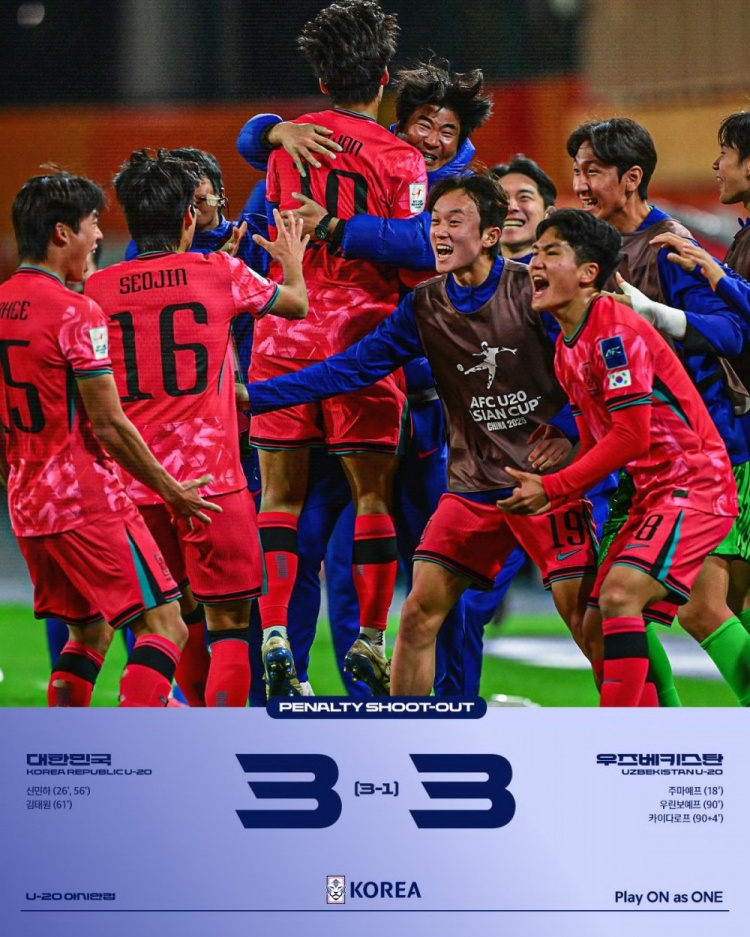  韓國U20門將：對(duì)撲點(diǎn)很有信心，訓(xùn)練中一度10次射門撲出8次