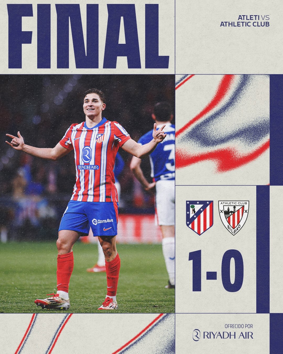  致勝進(jìn)球！阿爾瓦雷斯當(dāng)選馬競1-0畢巴全場最佳球員