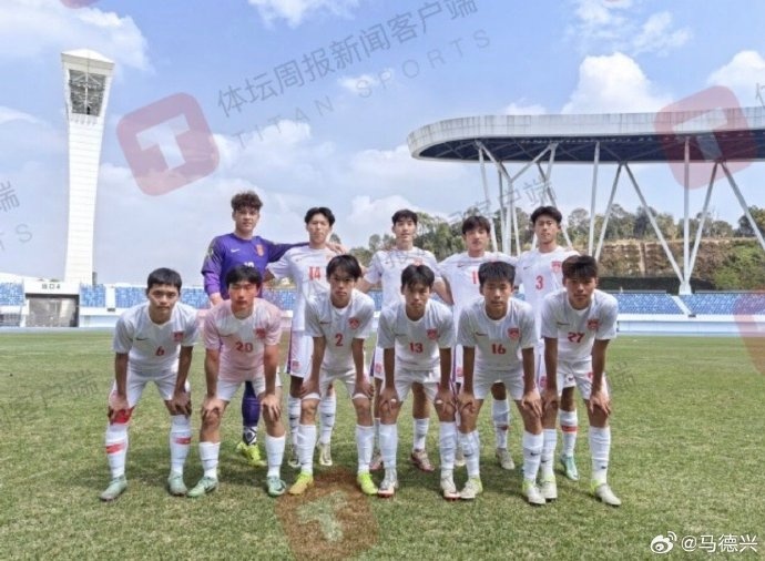  鄧捷夫、賈偉偉各入一球，U17國少0-2不敵07年齡段精英訓練營